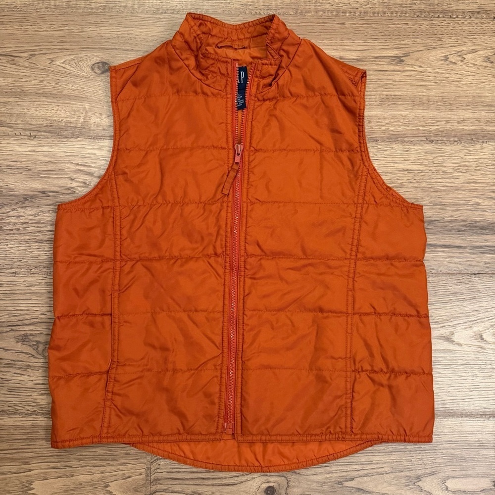 VTG Y2K Gap Zip Front Vest Womens Medium EUC - Picture 1 of 6